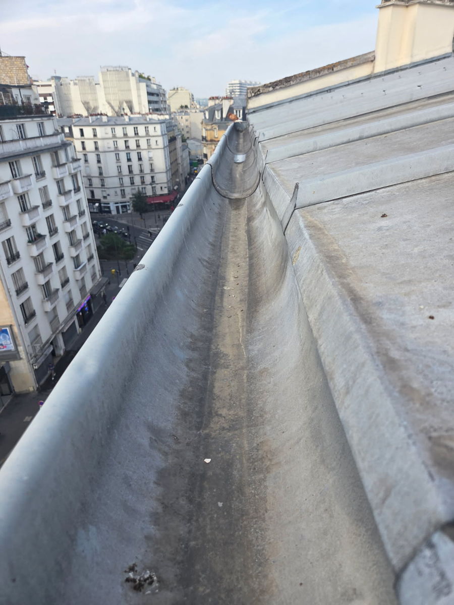 Entretien des gouttières à Paris : opération R.A.S. — photo 2