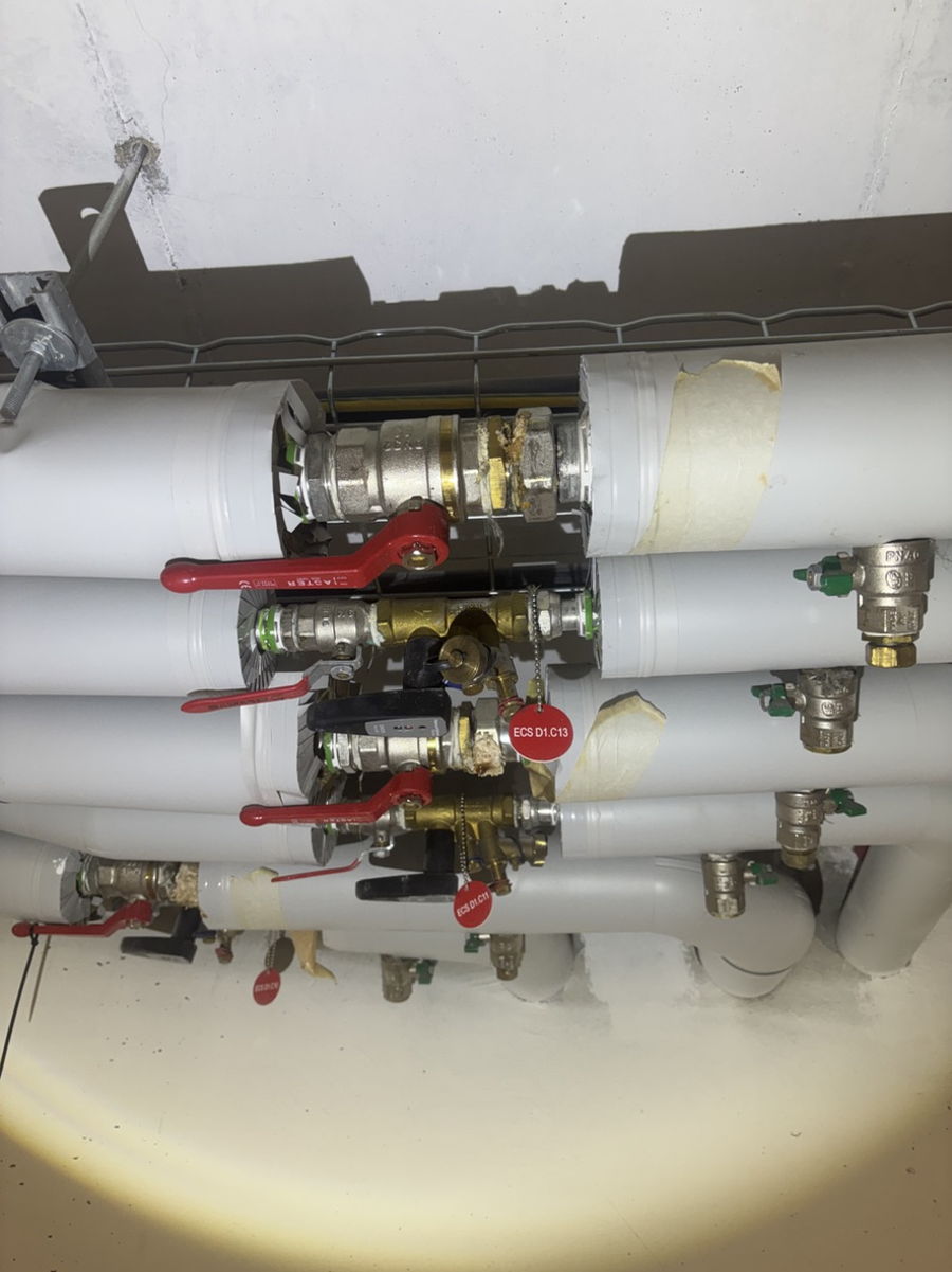 Fuite sur arrivées ECS : remplacement de trois joints DN32 — photo 2