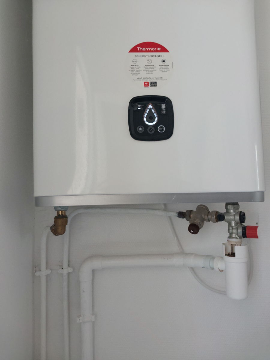 Installation d'un chauffe-eau — photo 2