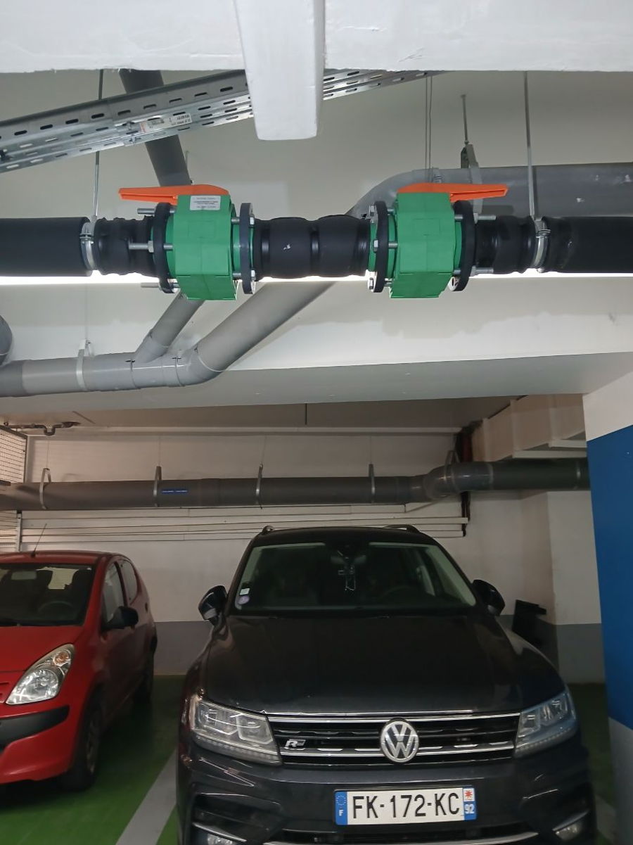 OBJET : Fuite en parking

Constatation

Arrivé sur place en présence de Mons — photo 18