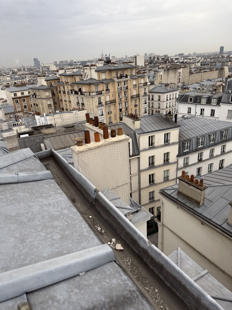 Intervention sur corde en pied de couverture — photo 3