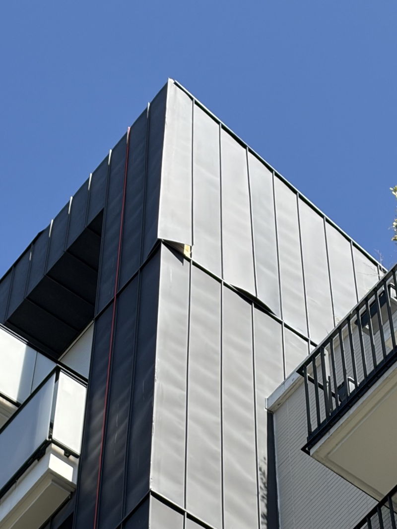 Intervention d'urgence façade à Clichy après intempéries à Clichy