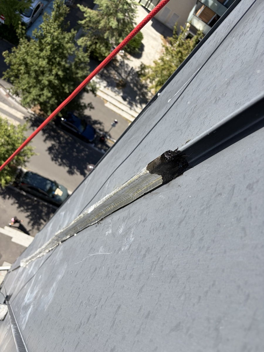 Intervention d'urgence façade à Clichy après intempéries — photo 7