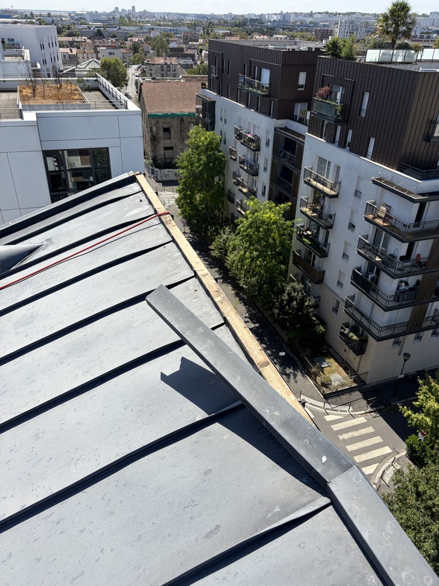 Intervention d'urgence façade à Clichy après intempéries — photo 3