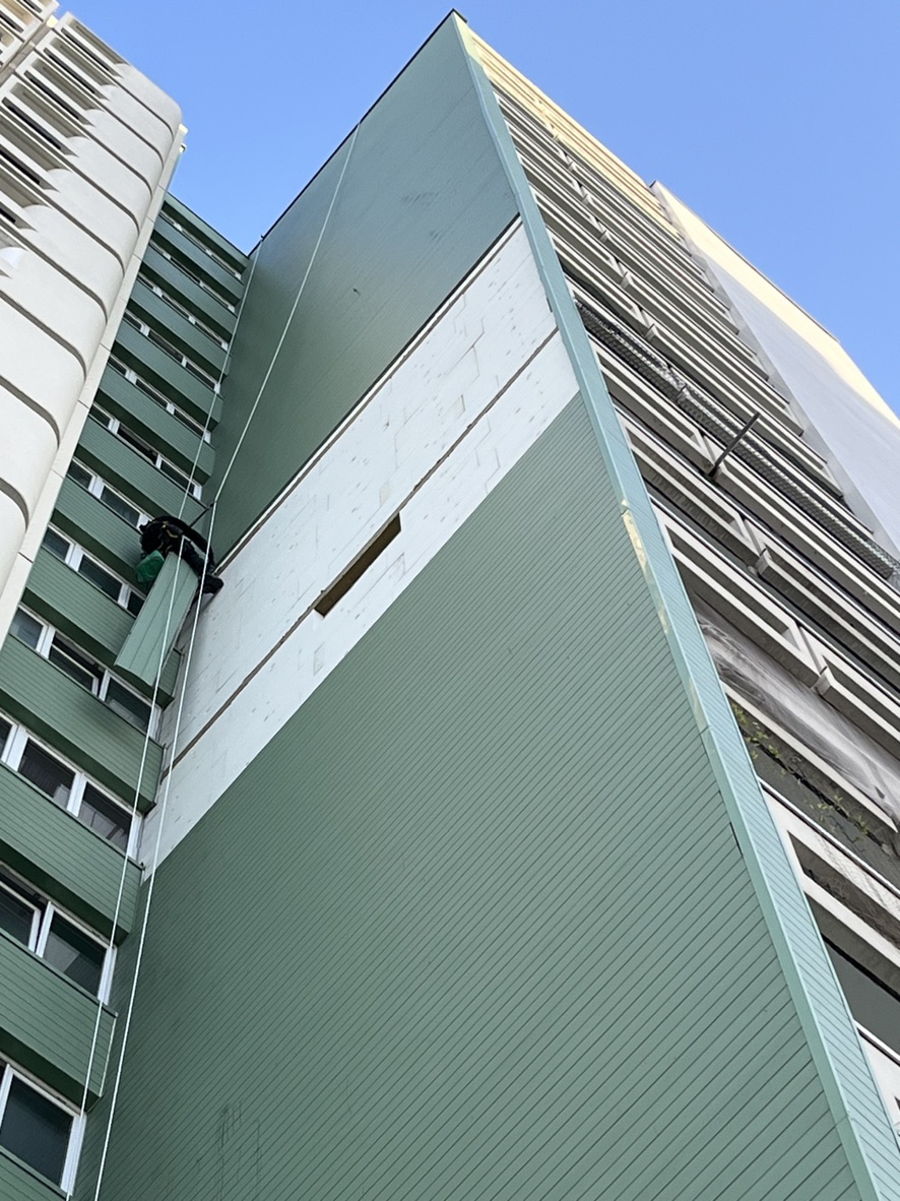 Intervention sur corde en façade — photo 2