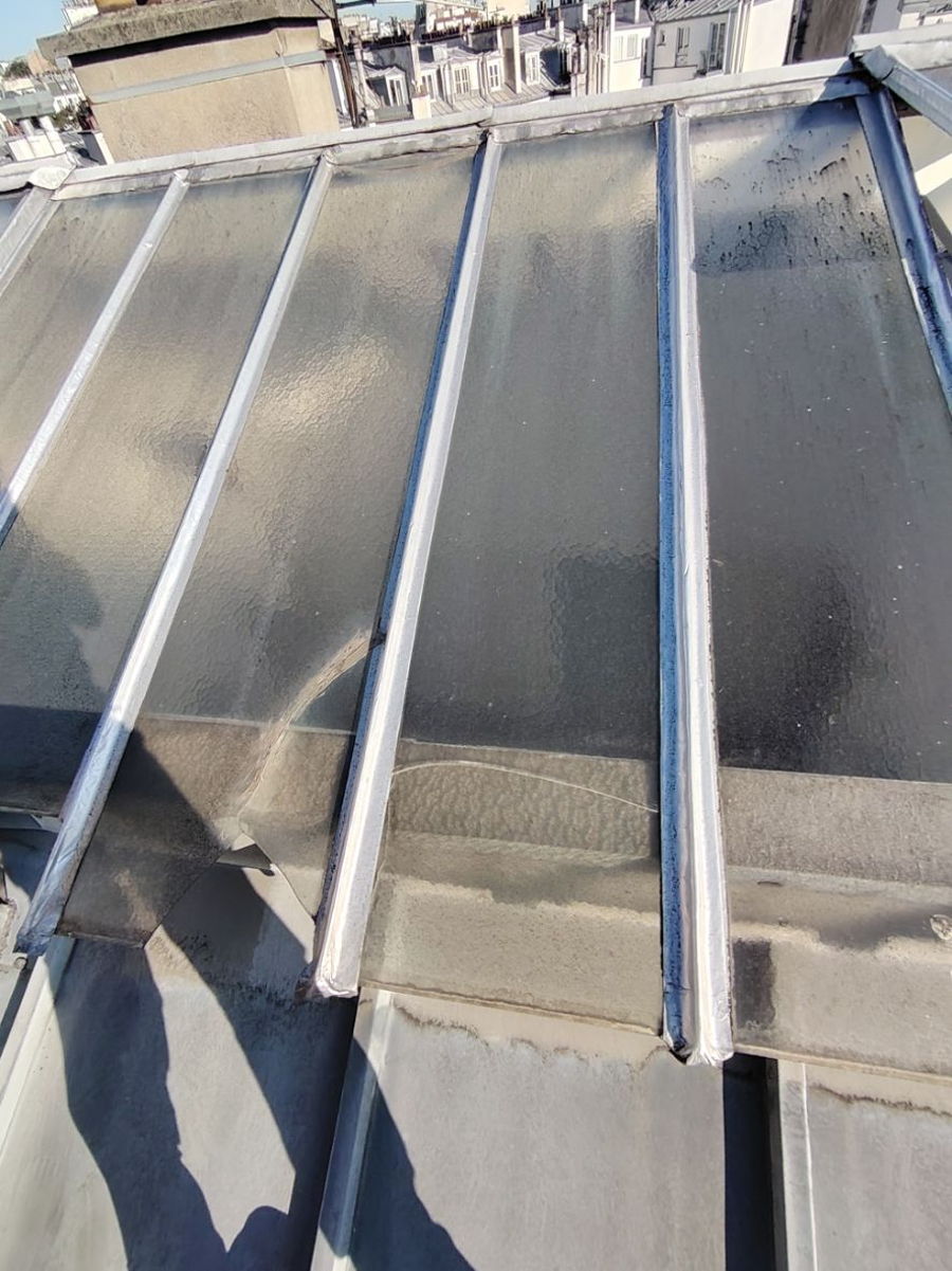 Chantier d'étanchéité sur façades à Paris — photo 2
