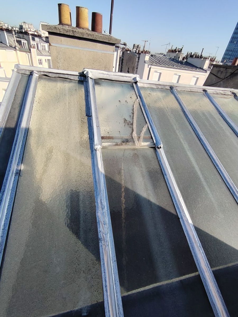 Chantier d'étanchéité sur façades à Paris — photo 3